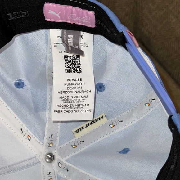 NWT Arnold Palmer Invitational Puma Ice Tea Rope Flexfit Adjustable Hat Cap - Picture 15 of 16